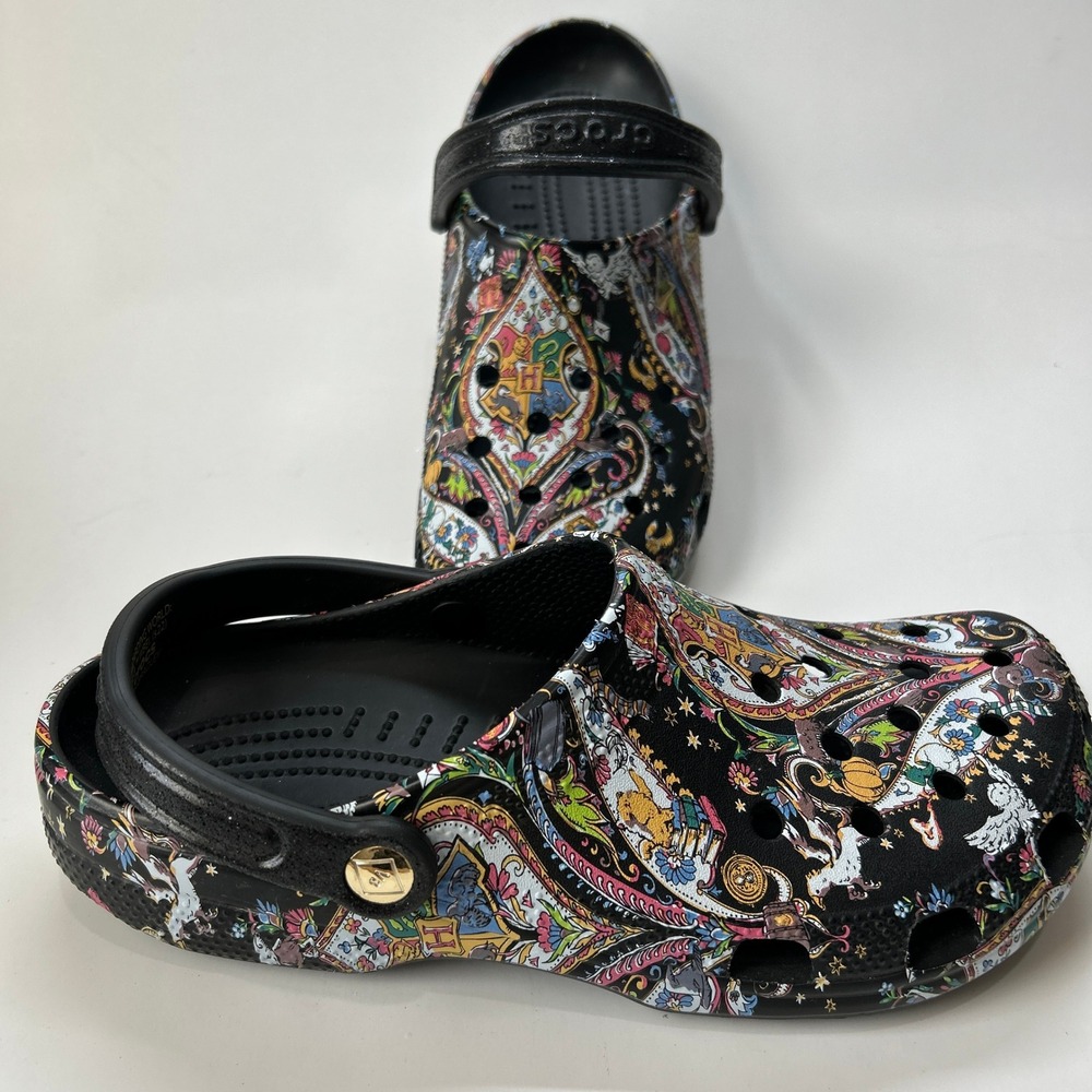 Vera Bradley Harry Potter Crocs Forbidden Forest Paisley Clogs Mens 10 Womens 12